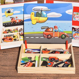 Magnetic puzzle box  education toys