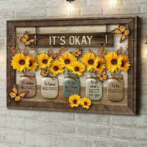 🌻Butterfly Sunflowers Wall Art🦋