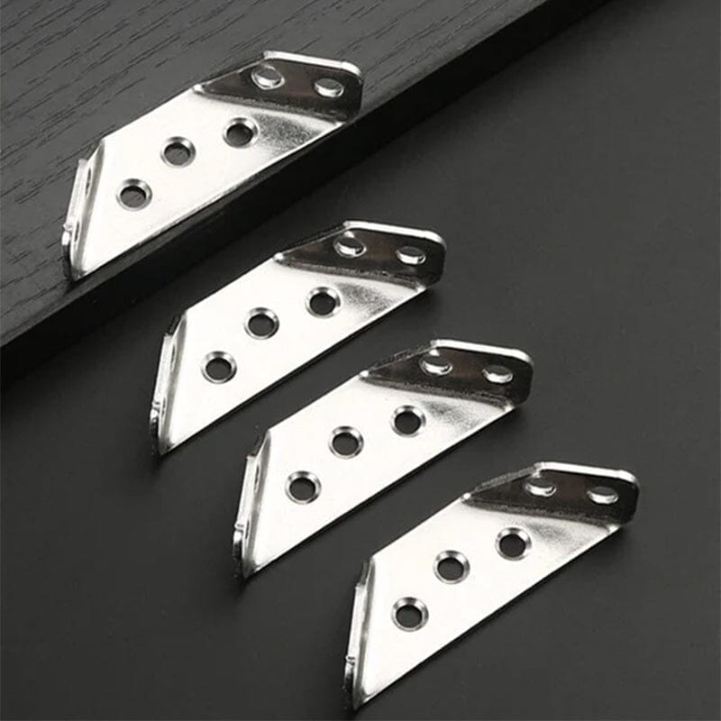 Universal Stainless Steel Furniture Corner Connector(10pcs)