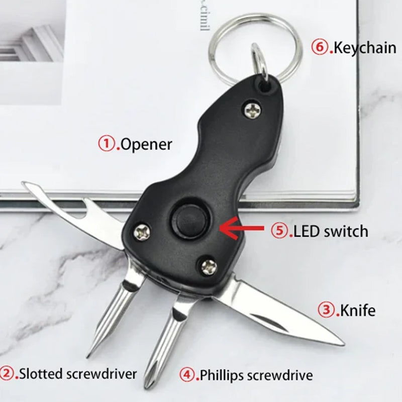 Multifunctional Folding Keychain infinitias