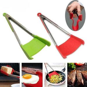 2 in 1 Kitchen Spatula and Tongs