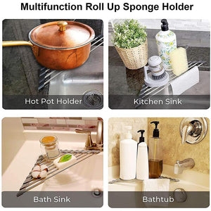 Triangle Roll Up Dish Drying Rack