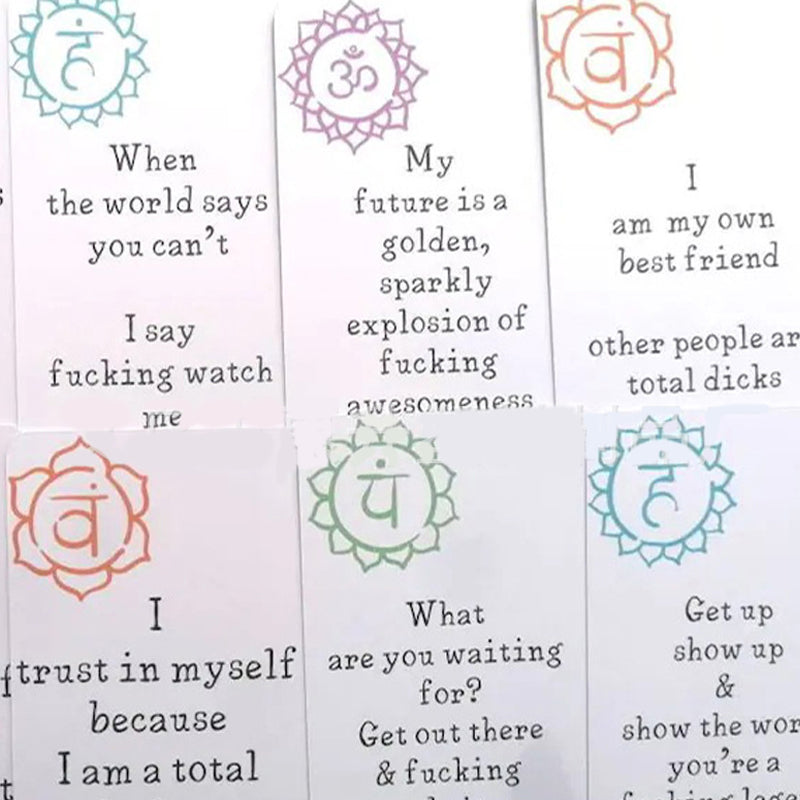 🎁Funny Affirmation Card Gift Made with Coated Paper