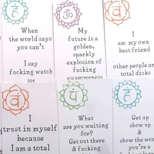 🎁Funny Affirmation Card Gift Made with Coated Paper