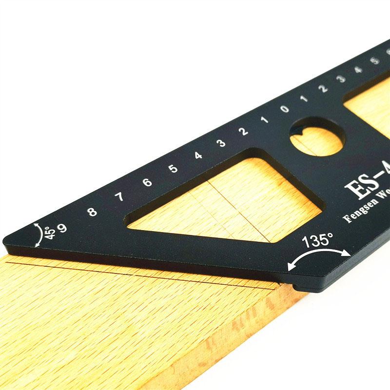 Multi-angle Woodworking Gauge Ruler