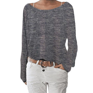 Loose Pullover Casual Tops