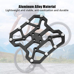 Aluminum Alloy Clipless Pedal Platform Adapters（A pair）