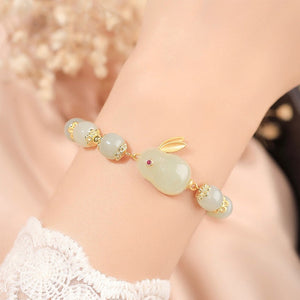Jade Rabbit Bracelet