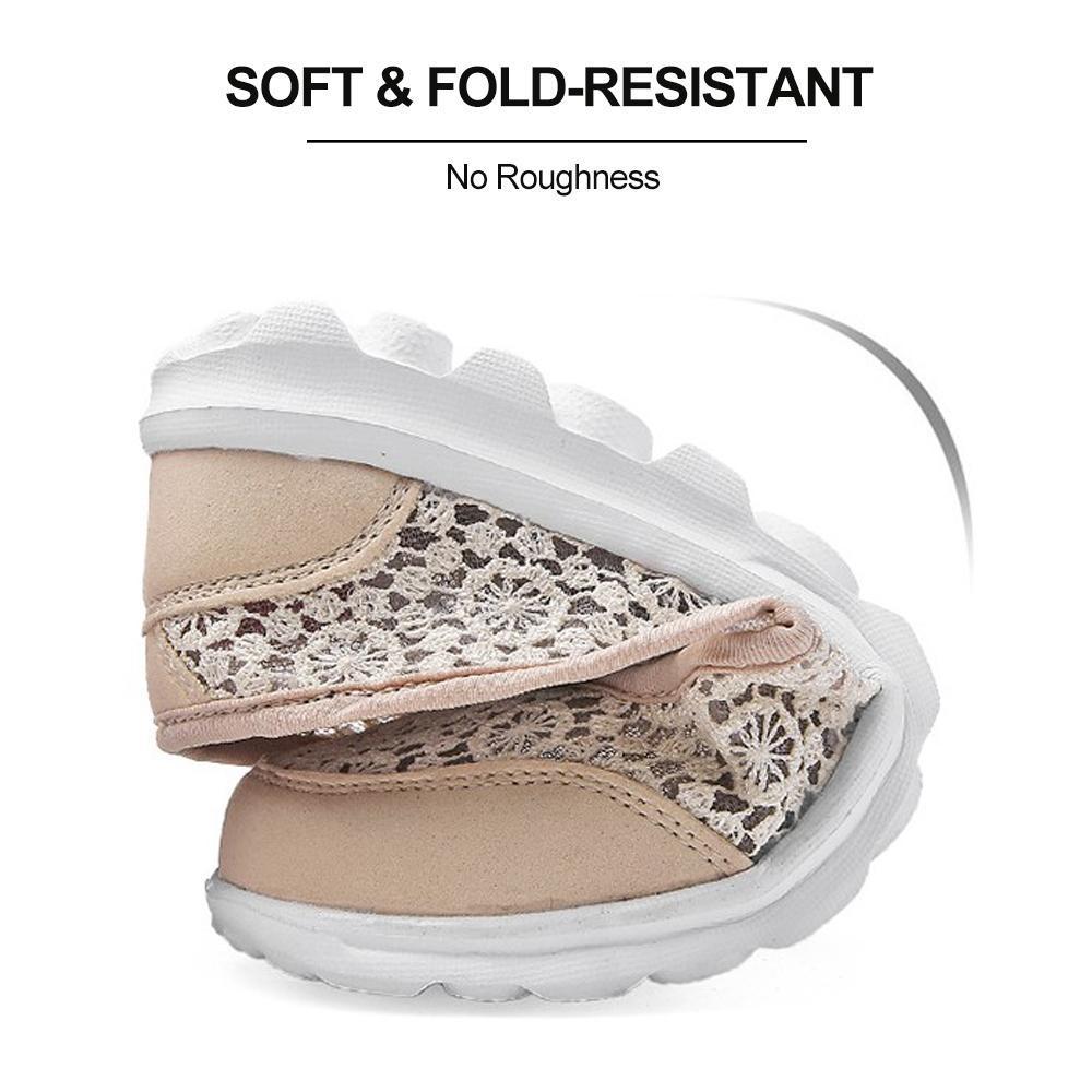 Women's Lace Screen Breathable Net Flat Shoes