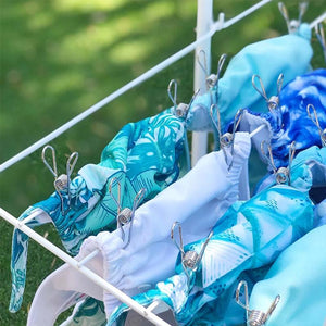 Stainless Steel Wire Clips for Clothes Drying