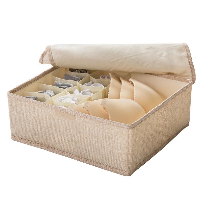 Linen Underwear Storage Box