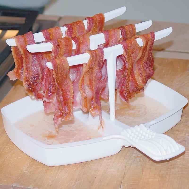 Microwave Bacon Cooker Tray Rack