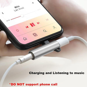 4 in 1 Earphone Lightning Adapter for iPhone ( 2PCS )