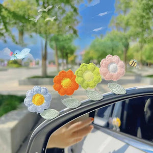 🌸Shaking Head Flower Car Ornament (7 pcs)