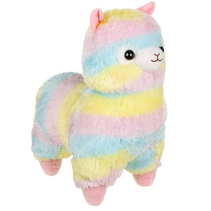 Stuffed Doll - Rainbow Alpaca