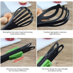 Multifunctional Food Clip Eggbeater