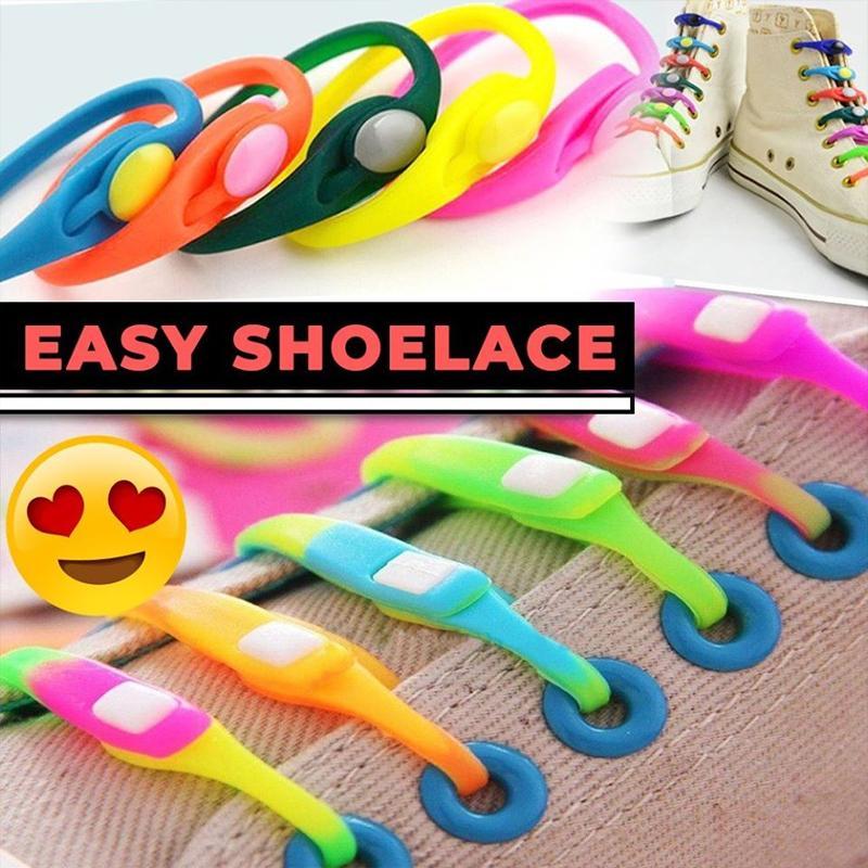 Easy Shoelaces (one size fits all), 12PCS