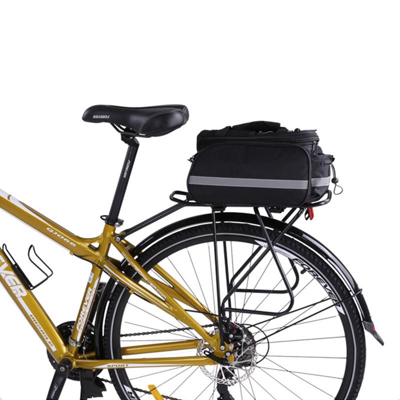 Bike Rear Bag with Water Bottle Pocket