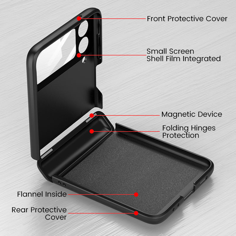 Luxury Magnetic All-Inclusive Anti-drop Case For Samsung Galaxy Z Flip 3