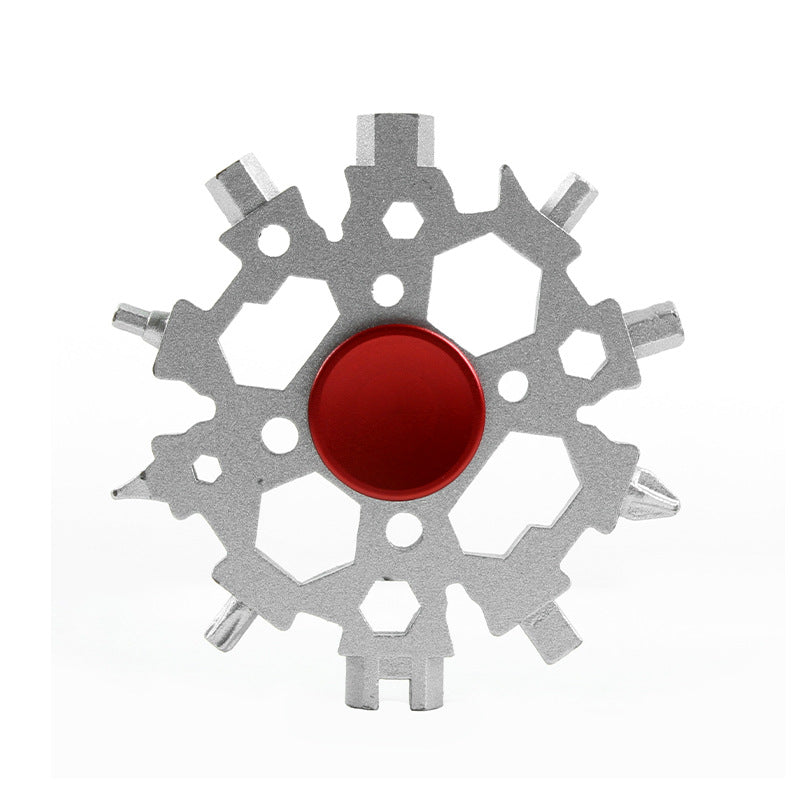 Snowflake Multifunctional Fingertip Gyro Wrench Tool Toy