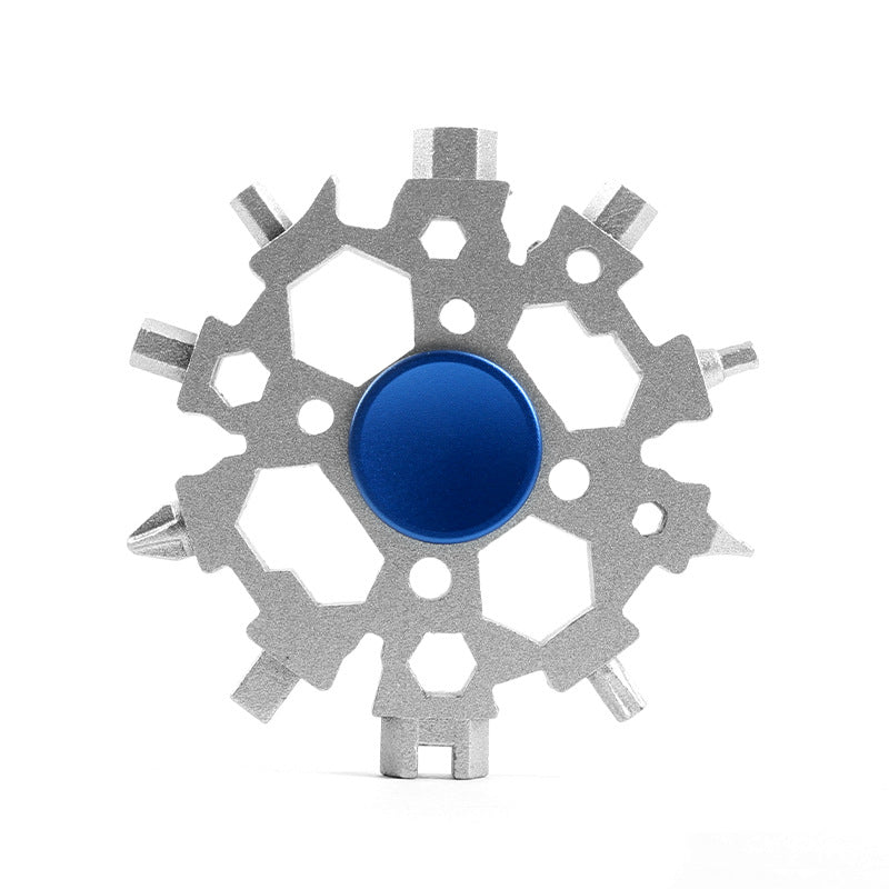 Snowflake Multifunctional Fingertip Gyro Wrench Tool Toy