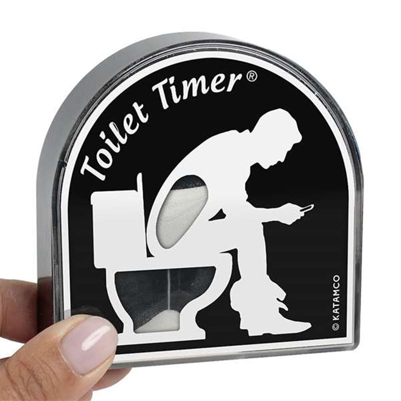 Toilet Shape Hourglass Timer