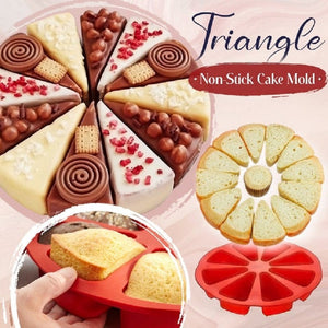 Triangle Non-Stick Silicone Cake Mold
